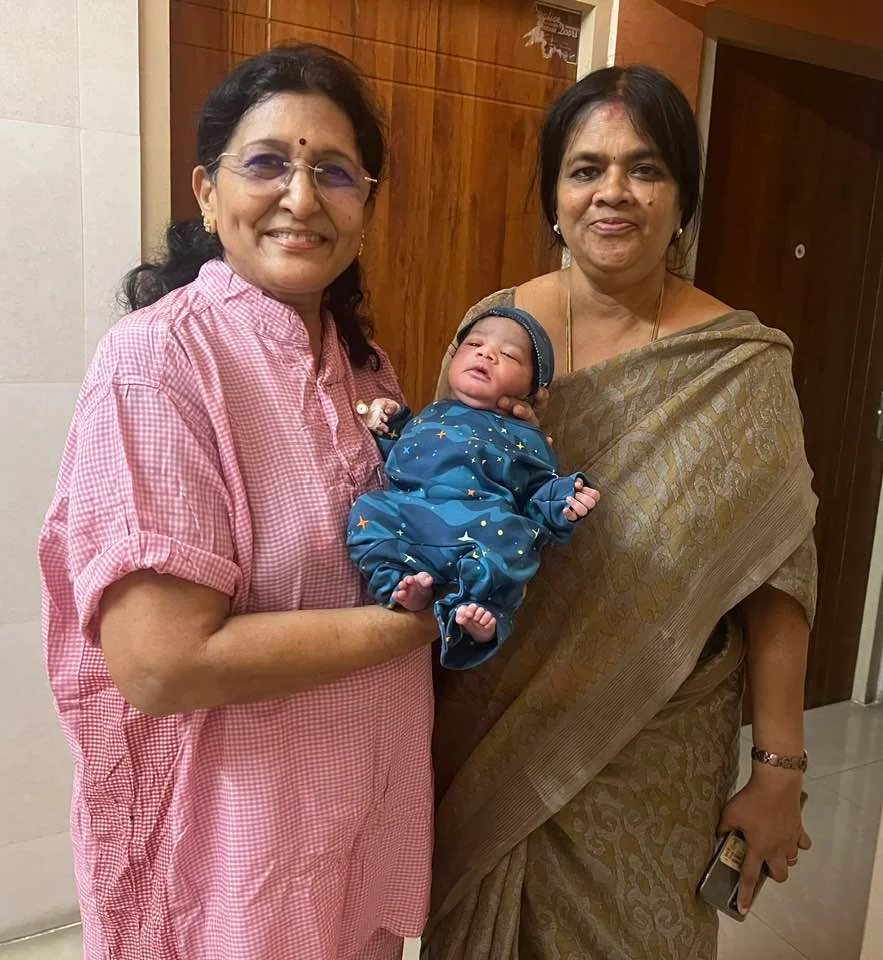 Healthy Baby Boy Born at Ashalatha